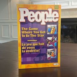 Factory Sealed 2002 People Weekly Board Game People Magazine Bilingual Game 