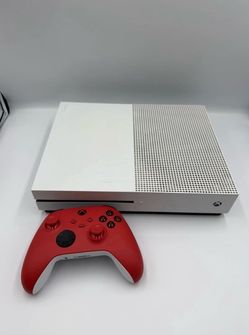 Xbox one S 1TB Disc Console System Bundle W wireless controller + Cords