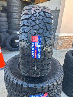 35125017 Delium A/Tx tires with free Installation 35-12.50-17