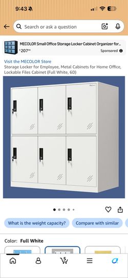 Storage lockers
