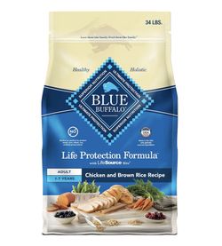 Blue Buffalo Dog Food 34 lbs (Read Description)