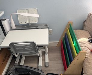desk + chair + book-shell for children (ALL)