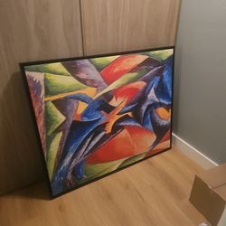 Cuadro decorativo moderno en excelente estado