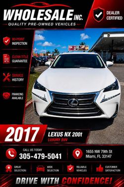 2017 Lexus NX 200t