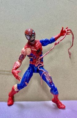 Marvel legends spider man (zombie) custom