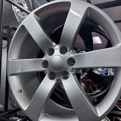 22s Silver Wheels Tires Tbss New 6x139 Chevy 