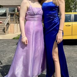 Blue Prom Dress