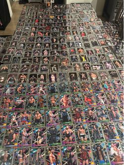 Wwe card lot 3.000 cards