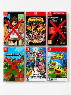 Nintendo Switch Games