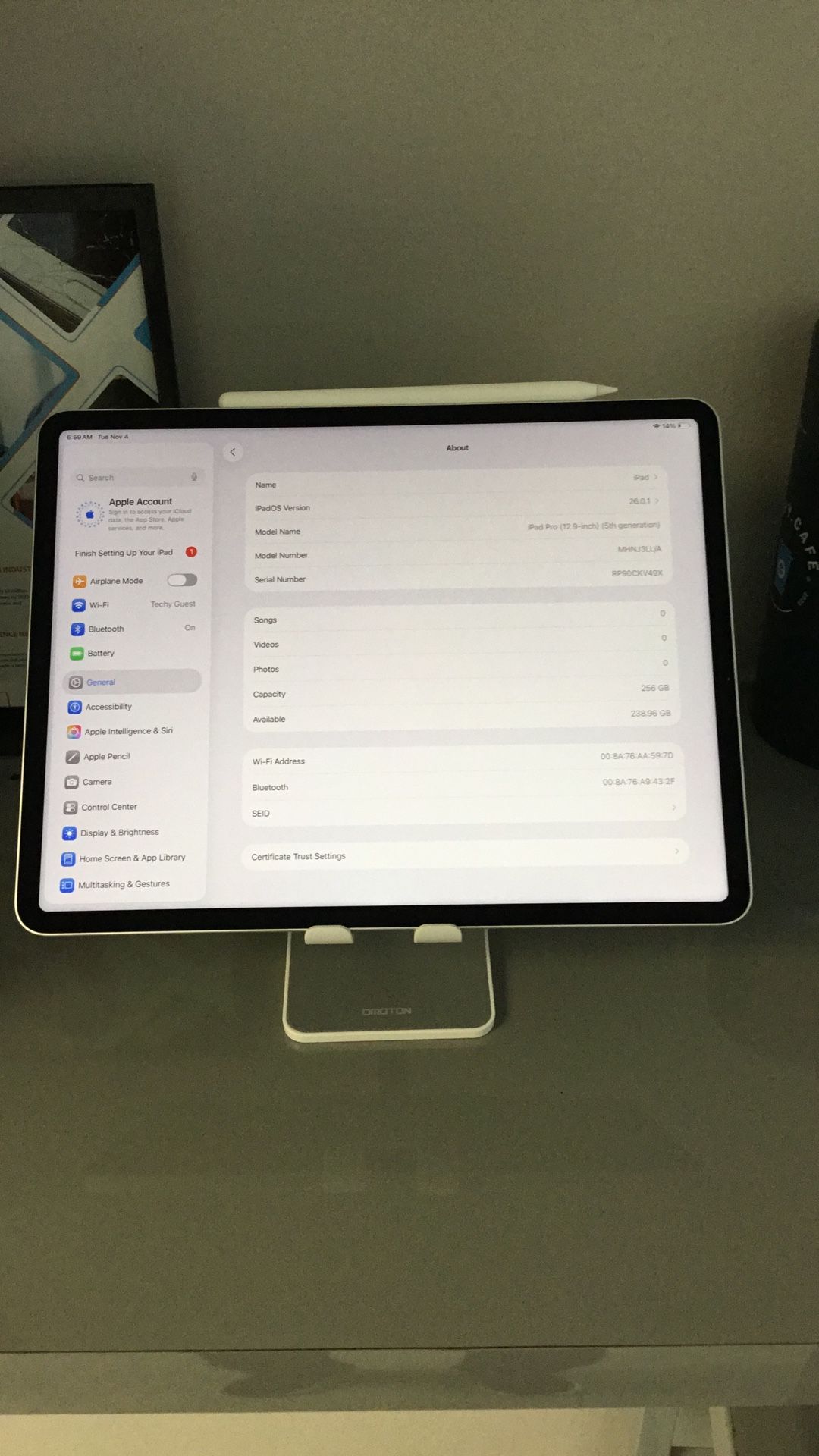 iPad Pro (12.9 Inch) 5th  Generation