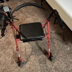 Walker With Seat  New  