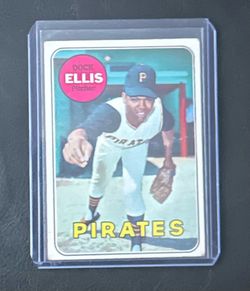 1969 Topps Dock Ellis Rookie Card