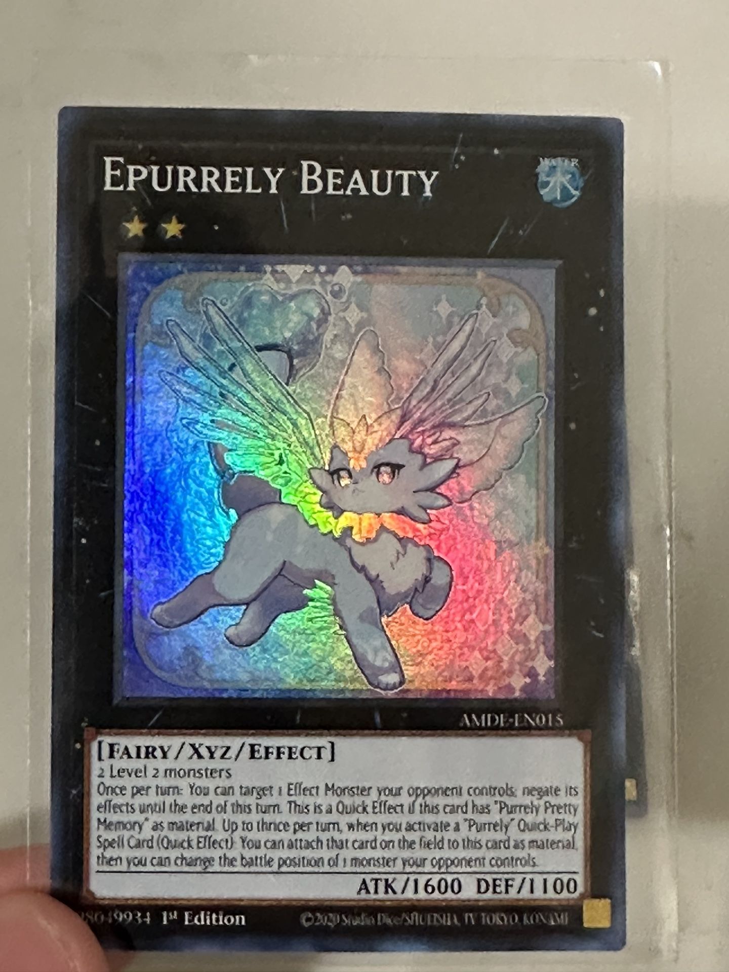 Yugioh! 3x Epurrely Beauty NM 1st Edition Super Rare Amazing Defenders for  Sale in Bonita, CA - OfferUp