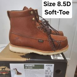 Red Wings Irish Setter Soft Toe Boots Size 8.5