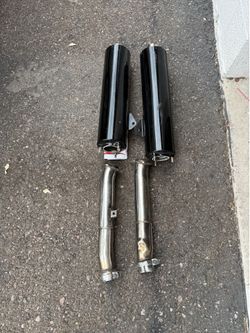 Gen 1 hayabusa stock exhaust