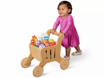 Lakeshore Little Shoppers Wooden Walker