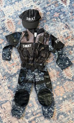 Kids Swat Halloween costume