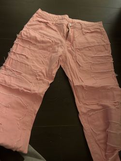Pink jeans