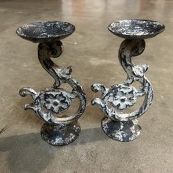 Metal Candle Holders