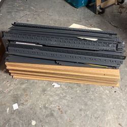 FREE SHELVING HEAVY DUTY AS IS - No Connectors