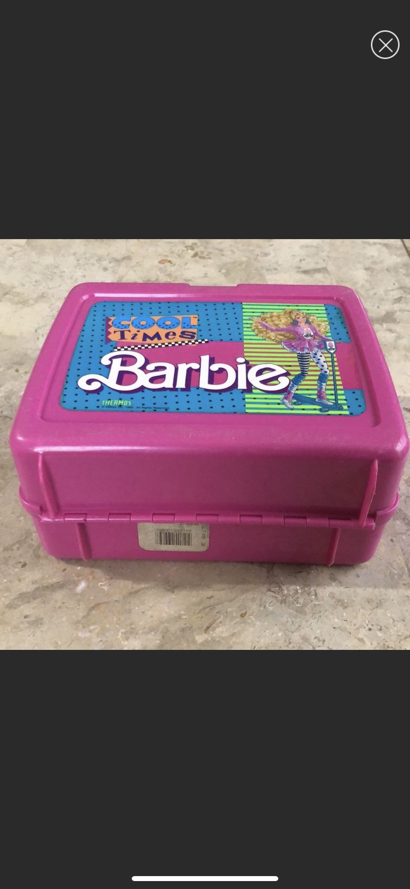 Vintage Barbie Cool Times Lunch Box With Thermos B1 for Sale in Cleveland,  OH - OfferUp