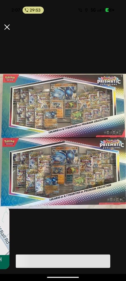 Pokemon Prismatic Box