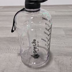 Gallon Water Bottle Motivational Gym Water Bottle 