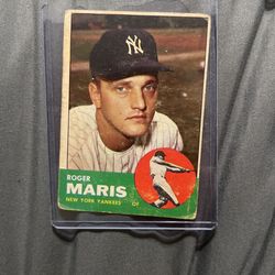 Roger Maris Baseball Card