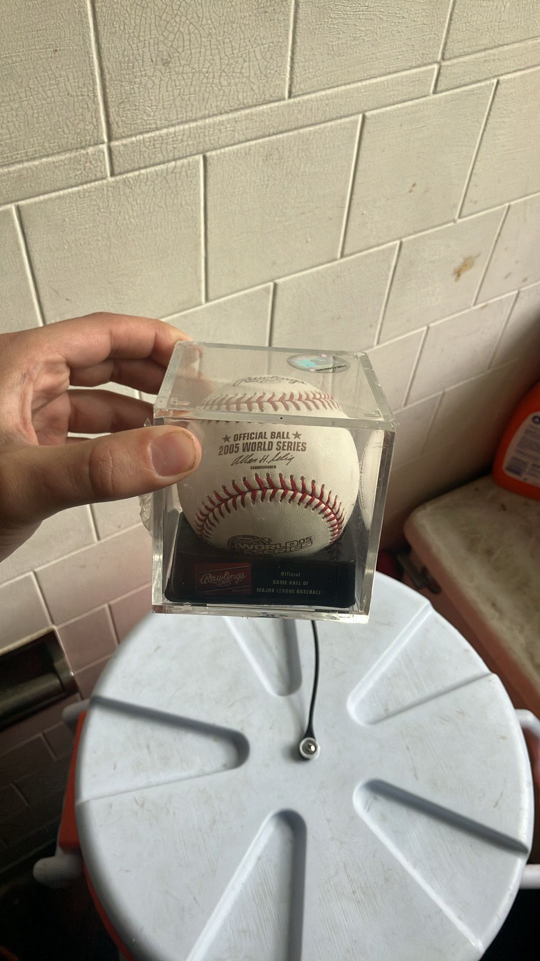 Still Wrapped Official 2005 World Series Game Ball