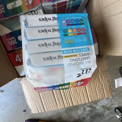 Box Of Alcohol Wipes 
