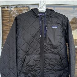 Patagonia diamond quilted puffer jacket