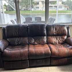 Free Electric Recliner Couch 