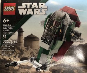Lego Microfighter 75344 Boba Fett’s Starship! 6+