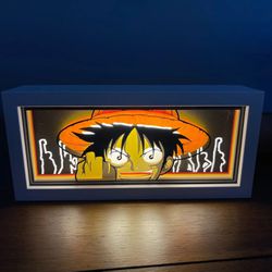 Luffy One Piece Anime Light Box 