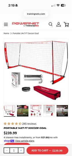 Soccer goal