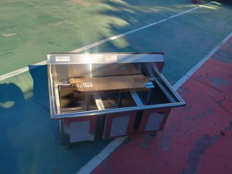 Brand New Three Compartment Sink
