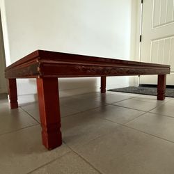 Korean Wood Folding Low Table