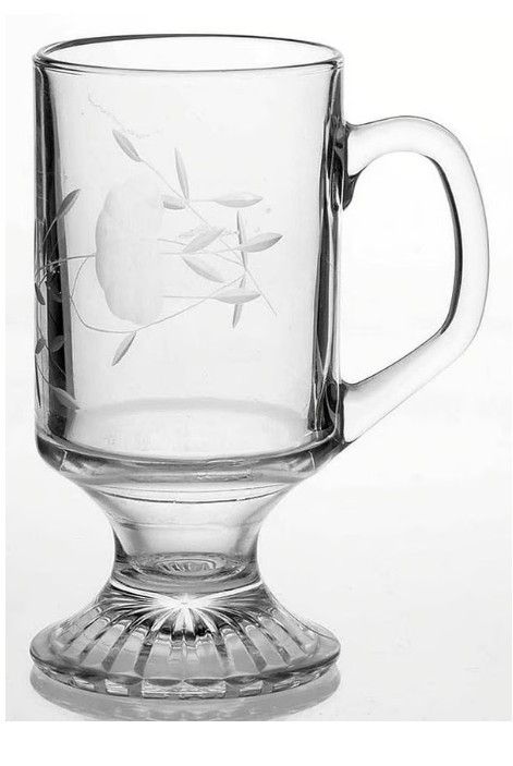 Princess House Heritage Crystal 5 1/2" Hot Beverage Mug 

