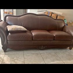 Leather Couch