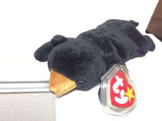 Blackie the bear ty beanie baby