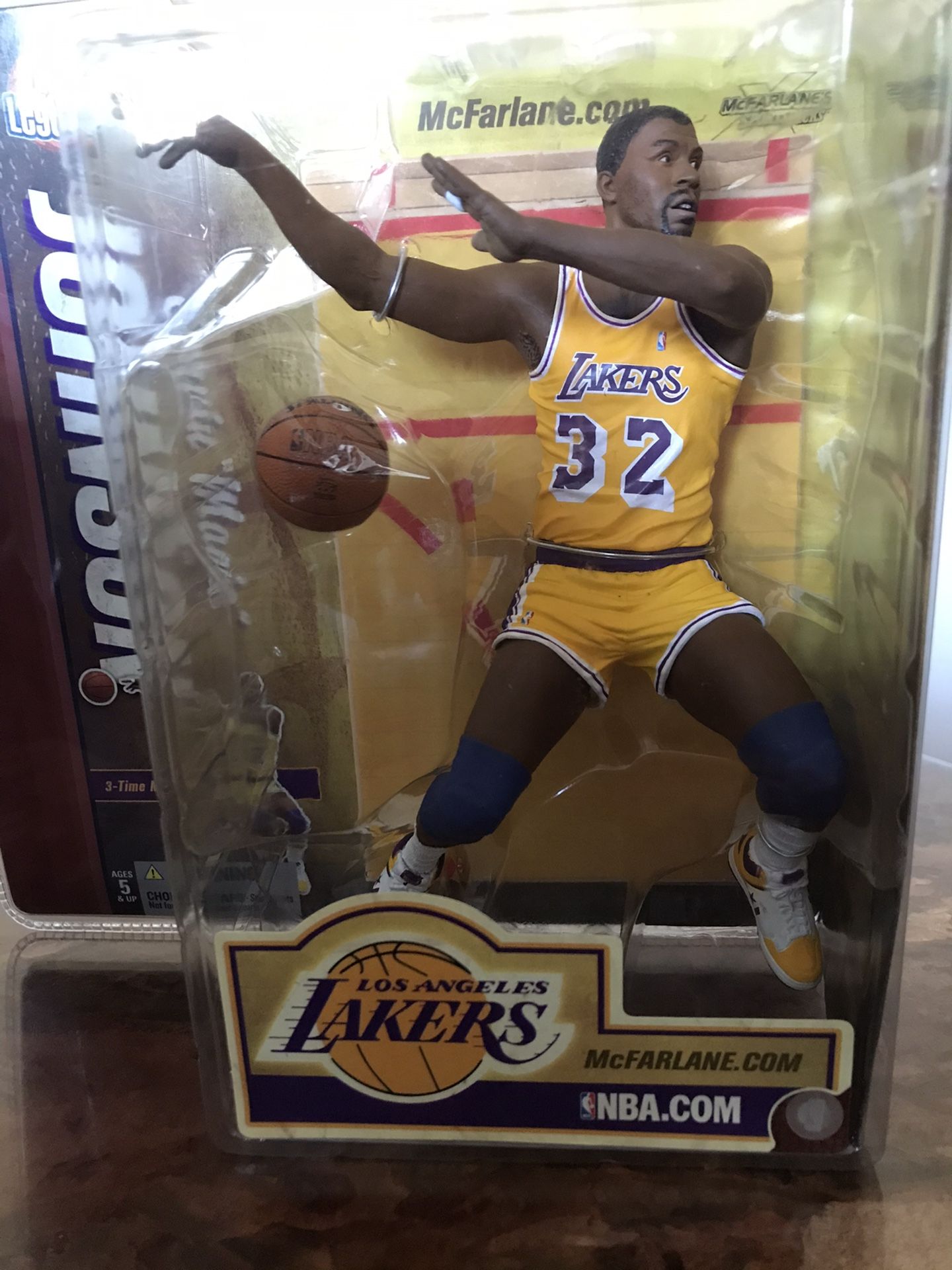 McFarlane Toys 6” NBA Legends Series 2- Magic Johnson