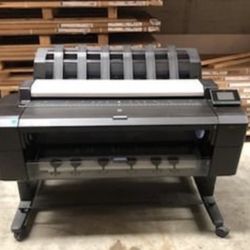 HP Designjet T2530 36" Postscript Blueprint Printer With 36inch Scanner