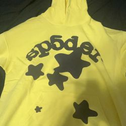 Yellow Sp5der Hoodie
