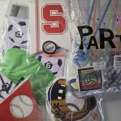 Baseball /  Soccer Theme Birthday Party Supplies 