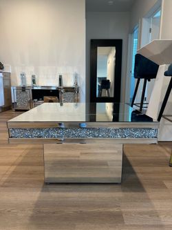 Mirrored Coffee Table