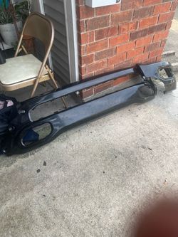 Black Front Bumper for 2019-2024 dodge ram