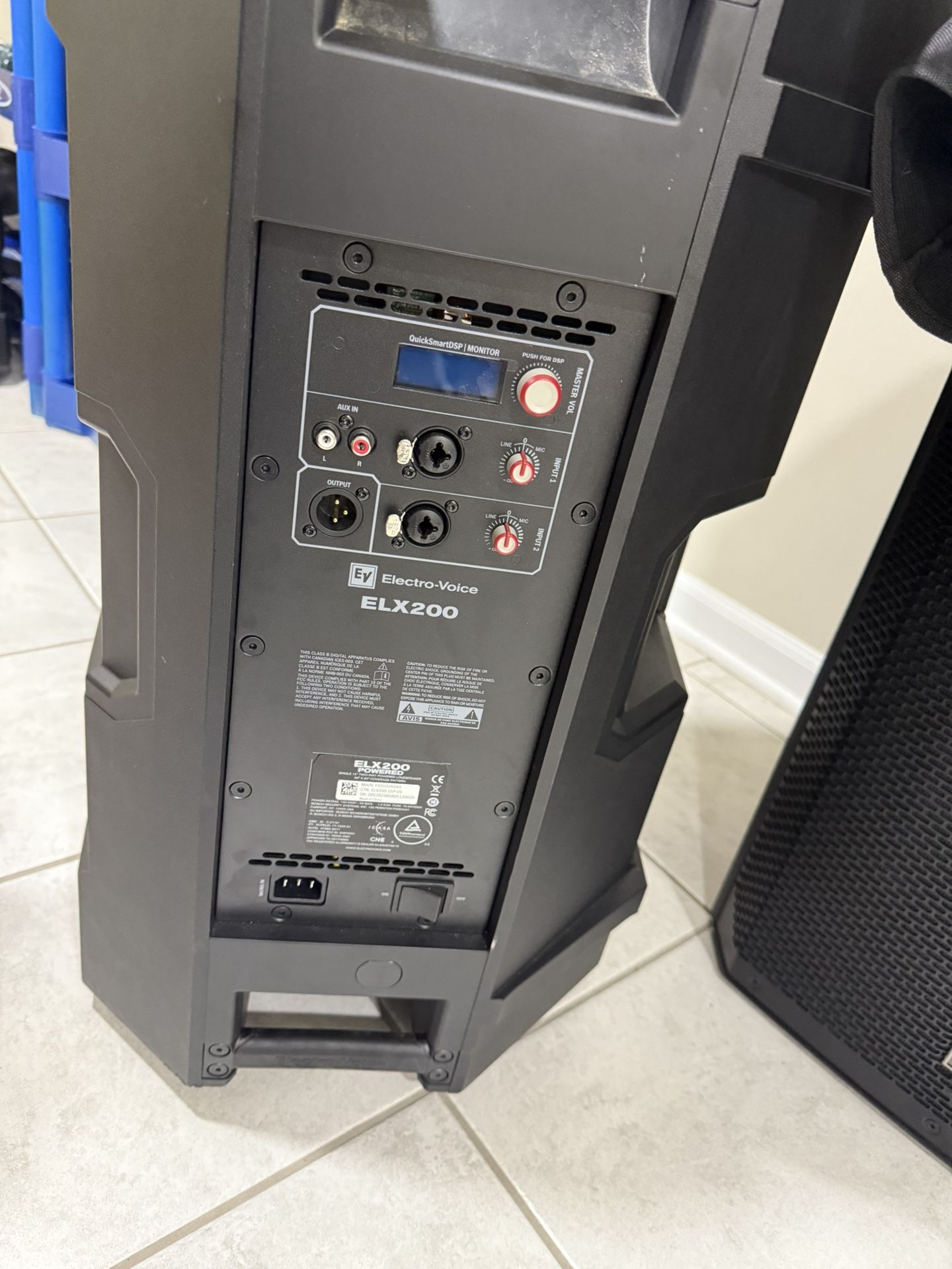 Electro-voice EV ELX200 15in Speaker Dj Music