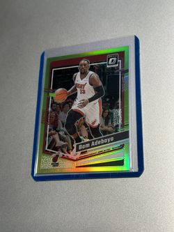 2023-24 Donruss Optic BAM ADEBAYO Lime Green /149 Miami Heat #13