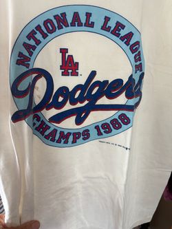 COLLECTORS VINTAGE 1988 LA DODGERS CHAMPIONSHIP  XL ( SIGNAL - made in the USA ) T-SHIRT “ REDUCED PRICE “ 1st COME 1st SERVE ⚾️⚾️