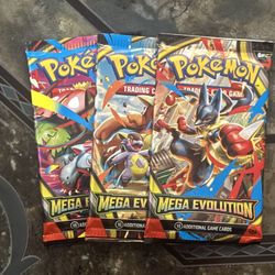 Pokemon Mega Evolution Single Packs 